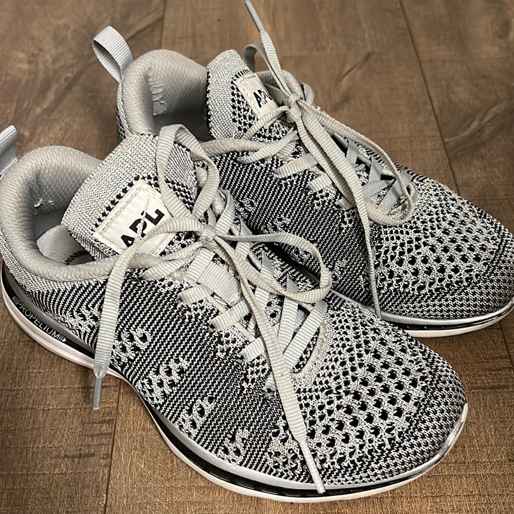 APL silver sneakers